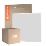 Mehrfachpackung 4x  Ledvance LED Panel Eco 36W 3600lm 840 Kaltweiß | 60x60cm - UGR <22