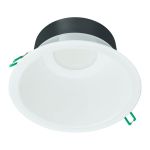 Philips LED Deckenstrahler Coreline DN142B Aluminium Weiß 9.8W 1200lm 60D - 840  | Ausschnitt 155mm - IP54 - Weiß Reflektor