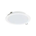 Philips Downlight LED DN065B Métal Blanc 19W 2000lm 110D - 830 Blanc Chaud | 225mm - Diamètre 200mm - IP20