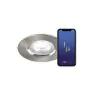Nordlux Don Smart Spot LED Brushed Nickel 4.7W 320lm 60D - 822-865 Accordable Blanc + RGB | 85mm - IP65