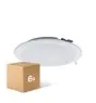 Lot 6x Spot Encastrable LED Pan 24W 1920lm 830  | 225mm - Diamètre 195mm
