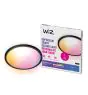 WiZ Smart LED Plafonnier SuperNoir 22W 2600lm - 922-950 Accordable Blanc + RGB | IP20 - Meilleur Rendu De Couleur - Wifi Dimmable