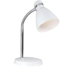 Nordlux Lampe De Chevet Cyclone Métal Blanc | Convient pour 1x E14