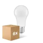 Lot 6x Ledvance Classic LED E27 Poire Dépolie 14W 1521lm - 827  | Dimmable - Remplacement 100W
