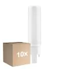 Lot 10x Ledvance Dulux-D LED 6W - 840 Blanc Froid | 4 Broches - Remplacement 13W